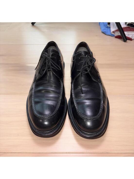Bruno Magli Platinum Black Leather Derby Men’s Size 11.5 M Italy Dress main image 5